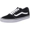 Suede Canvas Black White