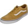 Suede Gold White