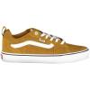 Suede Golden Brown White