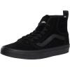 Vans Mens Ashwood Hi Decon High-top Shoe(Suede/Canvas Black/Black)