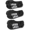 Vans Unisex Classic No Show Rox Socks(Black)