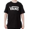 Vans Unisex-Adult Classic Drop V Short-Sleeve T-Shirt | Graphic Tee, Regular Fit, 100% Cotton Fabric, Durable Construction(Black/White)