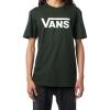 Vans Unisex-Adult Classic Drop V Short-Sleeve T-Shirt | Graphic Tee, Regular Fit, 100% Cotton Fabric, Durable Construction(Forest)