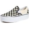 Vans Unisex-Adult Classic Slip on(Checkerboardblack/White)
