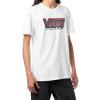 Vans Unisex-Adult Dispatch Short-Sleeve T-Shirt | Graphic Tee, Regular Fit, Soft 100% Cotton Fabric, Durable Ribbed Collar(White)