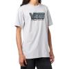 Vans Unisex-Adult Dispatch Short-Sleeve T-Shirt | Graphic Tee, Regular Fit, Soft 100% Cotton Fabric, Durable Ribbed Collar(White/Grey)