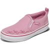 Vans Unisex-Child Asher Slip-on Shoe(Embroidery Pink Dawn)