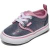 Vans Unisex-Child Atwood Slip-on Shoe(Shimmer Black)