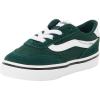 Vans Unisex-Child Atwood Slip-on Shoe(Suede/Canvas Emerald)