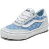Vans Unisex-Child Brooklyn Ls Low Top Shoe(Check Textile Dawn Mist)