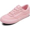 Vans Unisex-Child Brooklyn Ls Low Top Shoe(Color Drenched Coral Blush)