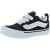 Vans Unisex-Child Knu Skool (Big Kid)(Black/True White)