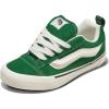 Vans Unisex-Child Knu Skool (Big Kid)(Green)