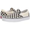 Vans Women’s Asher Adult Low Top Sneakers(Black Cream White Chess Board)