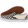 Vans Women’s Asher Adult Low Top Sneakers(Black/Off White/Checkerboard)