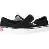 Vans Women’s Asher Adult Low Top Sneakers(Black/White)