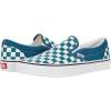Vans Women’s Asher Adult Low Top Sneakers(Checkerboard Blue Coral True White)