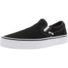 Vans Women’s Asher Adult Low Top Sneakers(Classic Black  White)