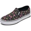 Dark Floral Black