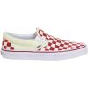 Racing Red Classic White Checkerboard