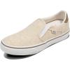 Vans Womens Asher Deluxe Slip-on Shoe(Natural Linen Classic Cream)