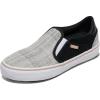 Vans Womens Asher Deluxe Slip-on Shoe(T&l Black)