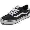 Suede/Canvas Black/White