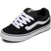Vans Women’s Caldrone Shoes(Suede/Mesh Black/White)
