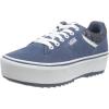 Suede Foil Vintage Indigo