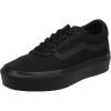 Vans Women’s Ward Platform Sneaker(Canvas Black Black)
