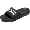 Vans mens Mte La Costa Slide-on Sandal(Vans Black)