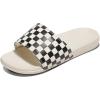 Vans womens Mte La Costa Slide-on Sandal(Black/Mars)