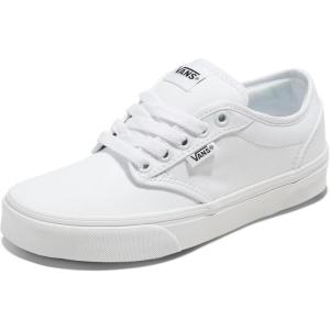 Vans Kids’ Atwood Sneakers(Canvas White/White)