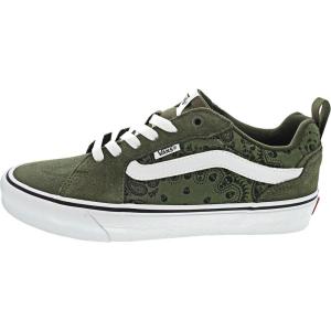 Vans Kids’ Ward Sneaker(Bandana Grape Leaf White)