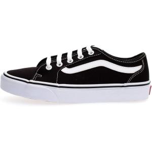 Vans Kids’ Ward Sneaker(Black ((Canvas) Black/True White 1wx))