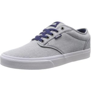 Vans Kids’ Ward Sneaker(Blue Textile Patriot Blue White)