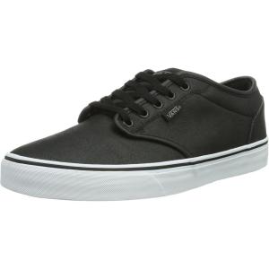 Vans Kids’ Ward Sneaker(Buck Leather Black White)