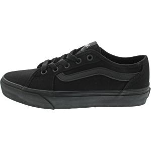 Vans Kids’ Ward Sneaker(Canvas Black Black)