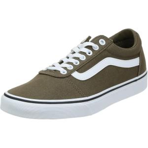 Vans Kids’ Ward Sneaker(Canvas Military Olive White)