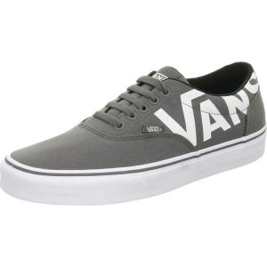 Vans Kids’ Ward Sneaker(Grey Big Logo Pewter White Vf4)