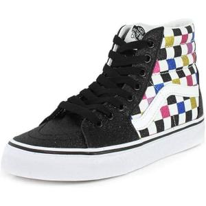 Vans Kids’ Ward Sneaker(Nero Bianco Multicolor)
