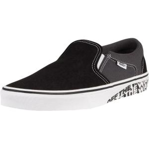 Vans Kids’ Ward Sneaker(Otw Sidewall Black White)