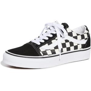 Vans Kids’ Ward Sneaker(Primary Check Black/White)