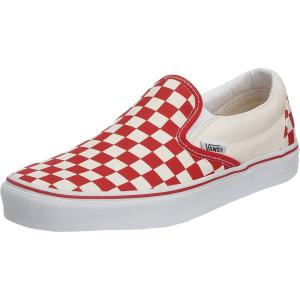 Vans Kids’ Ward Sneaker(Red/White Checkerboard)