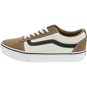 Vans Kids’ Ward Sneaker(Retro Canvas Light Brown)