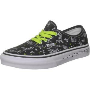Vans Kids’ Ward Sneaker(Spaceships Charcoal Lime Punch)