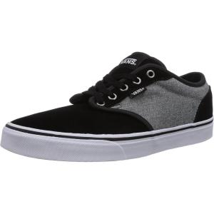 Vans Kids’ Ward Sneaker(Suede Grindle Charcoal Black)