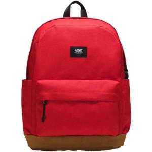 Vans Old Skool Sport Backpack | Unisex Everyday Laptop Bag, 15″ Computer Sleeve, Front Pocket,Stormy Weather,One Size(Racing Red/Antelope)