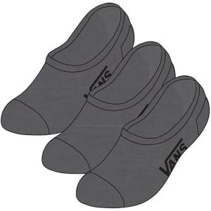 Vans Unisex Classic No Show Rox Socks(Heather Grey)