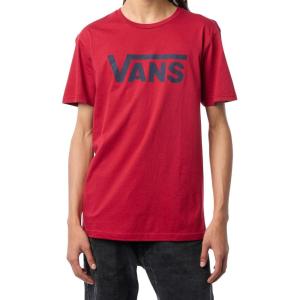 Vans Unisex-Adult Classic Drop V Short-Sleeve T-Shirt | Graphic Tee, Regular Fit, 100% Cotton Fabric, Durable Construction(Cardinal/Navy)